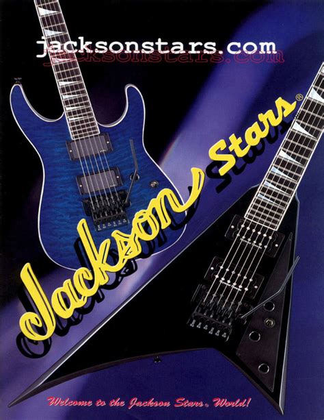 1998 Jackson Guitar Catalog
