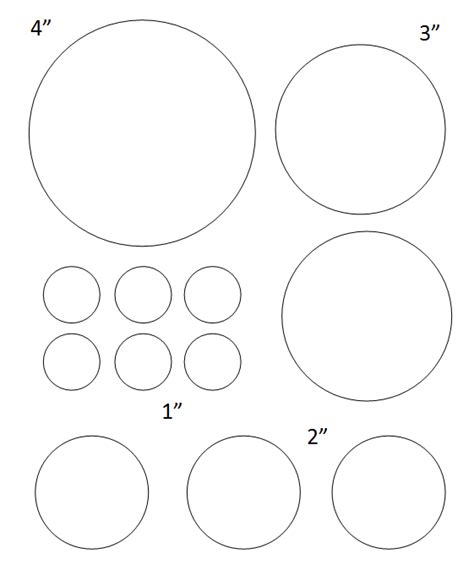 2 1 4 Circle Template