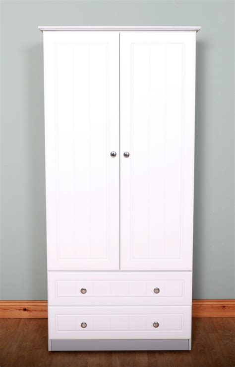 2 Drawer 2 Door Wardrobe