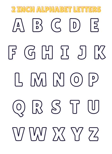 2 Printable Letters