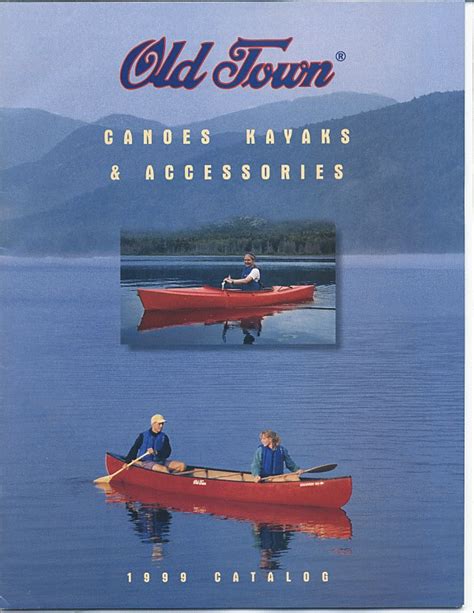 2004 Old Town Canoe Catalog
