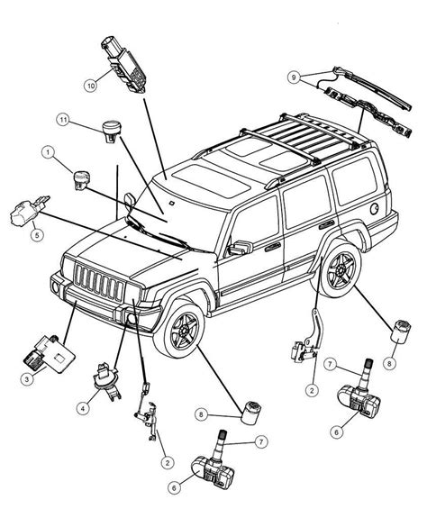 2006 Jeep Commander Parts Catalog
