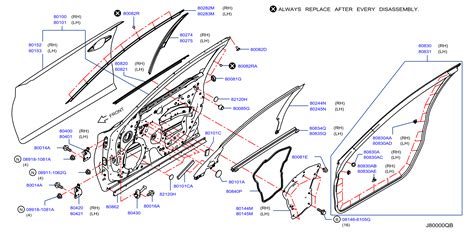 2010 Infiniti G37x Exploded View Parts Catalog