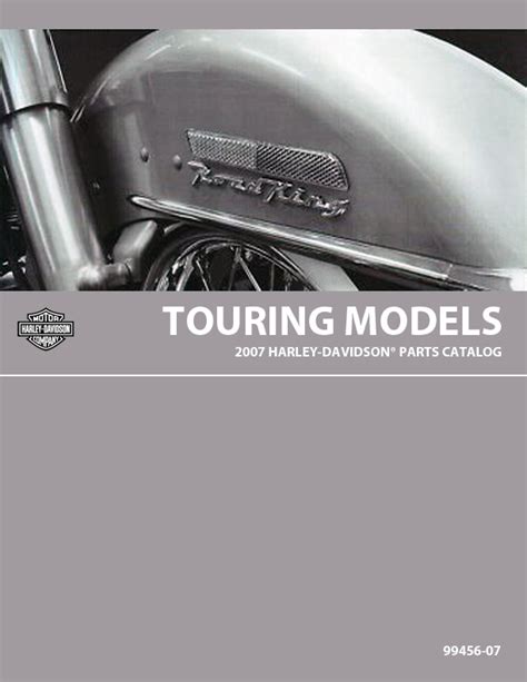 2013 Touring Models Parts Catalog