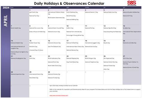 2015 Printable Calendar With Holidays And Observances