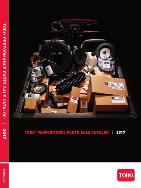 2017 Toro Performance Parts Catalog