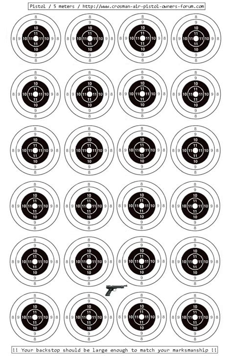 22 Rifle Targets Printable