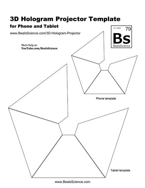 3d Hologram Template Download