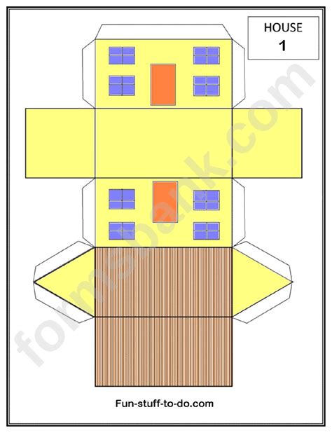 3d House Template