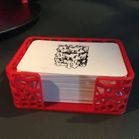 3d Printable Business Card Holder Site Thingiverse.com