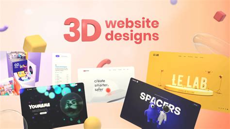3d Website Design Templates