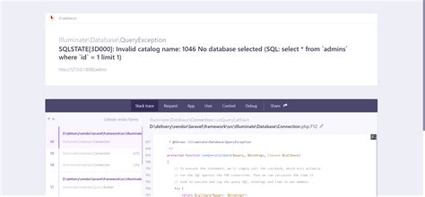 3d000 Invalid Catalog Name Site Stackoverflow Com