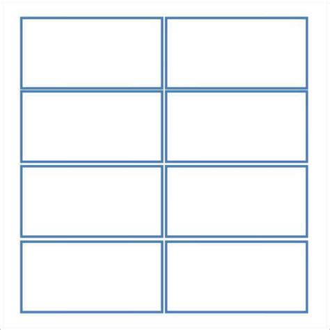 3x5 Index Card Word Template
