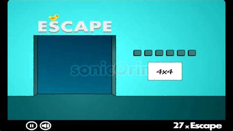 40x Escape Walkthrough Level 27