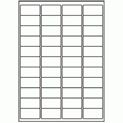 44 Labels Per Sheet Template