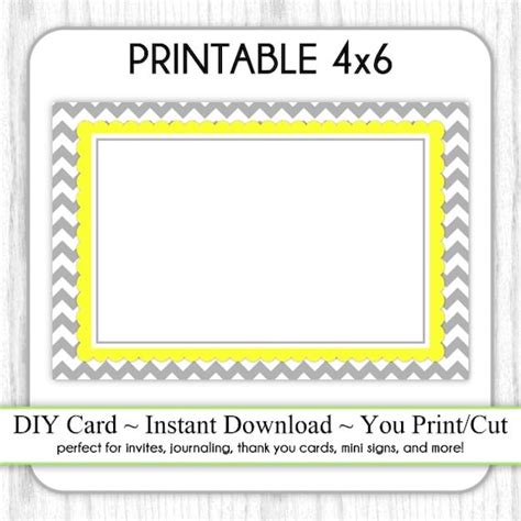 4x6 Sign Template