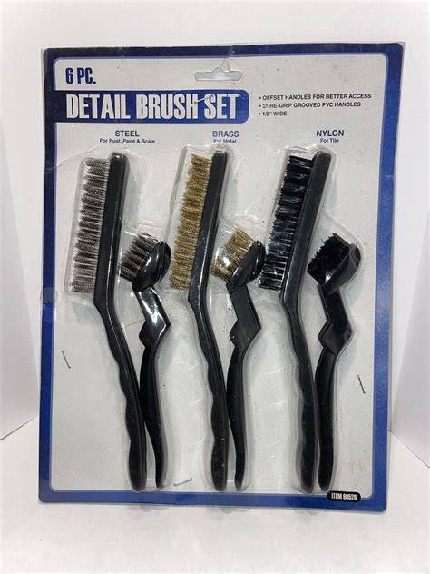 6 Piece Detail Brush Set With Any Purchase Printable