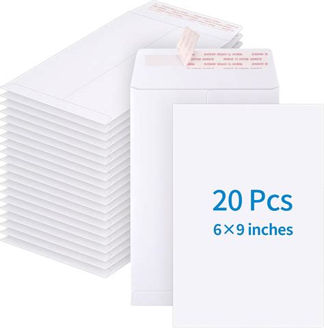 6 X9 White Catalog Envelopes