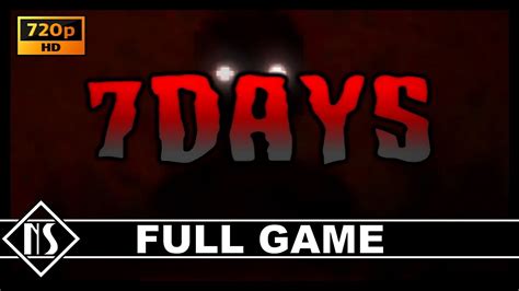 7 Days Horror Game Walkthrough