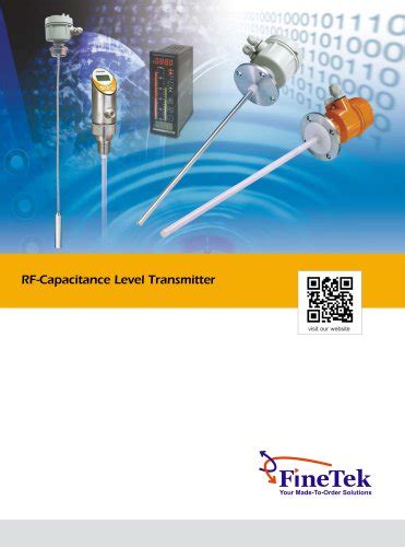 800 Series Capacitance Level Transmitter Catalog Pages