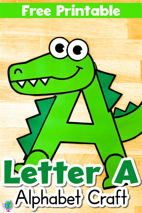 A For Alligator Printables