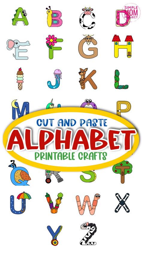 A To Z Alphabet Crafts Printable