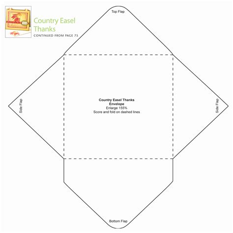 A2 Envelope Template