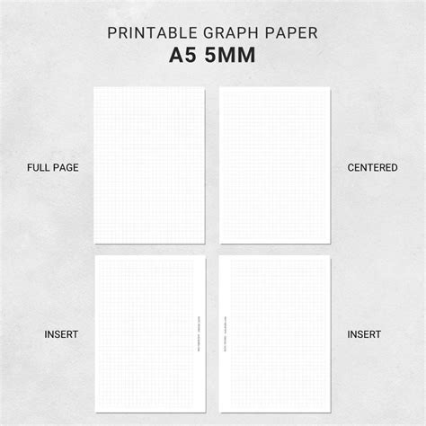 A5 Template On A4 Paper