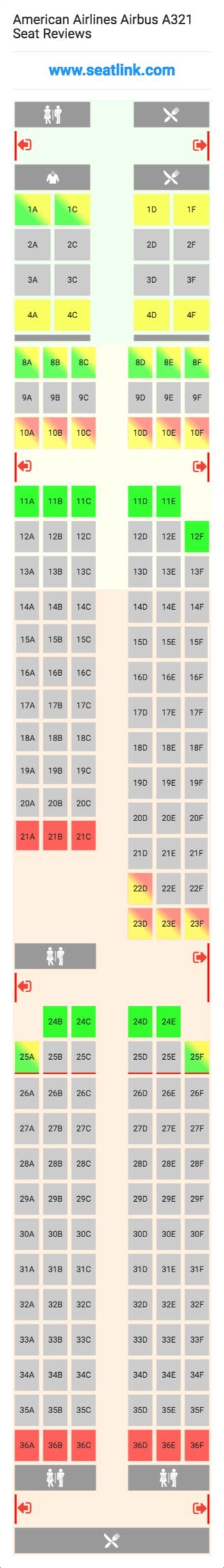 Aa Airbus A321 Seating Chart