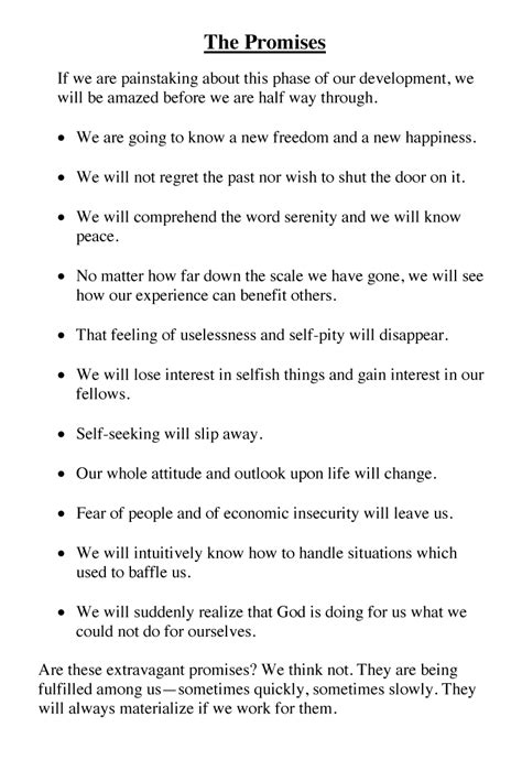 Aa The Promises Printable