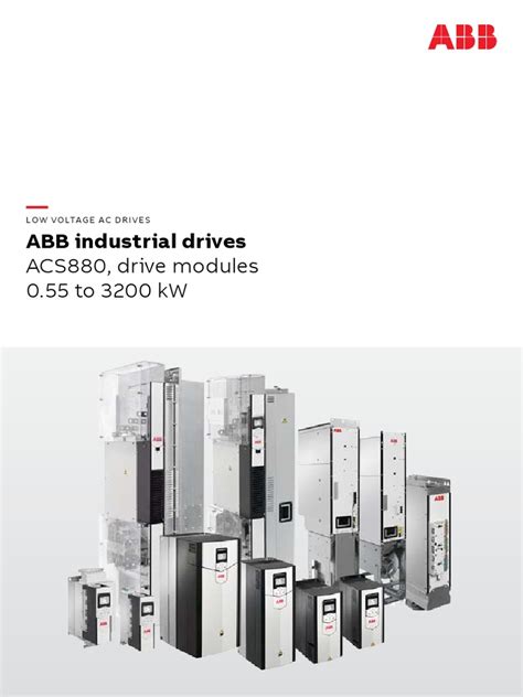 Abb Acs880 Drive Modules Catalog