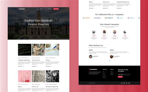 Academic Web Template