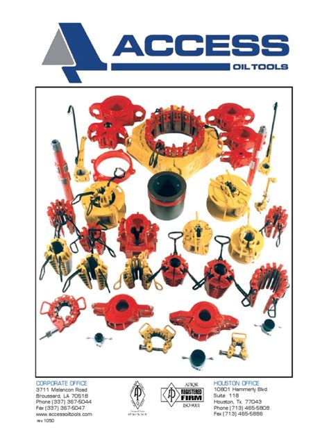 Access Oil Tools Catalog