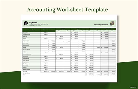Accounting Web Template