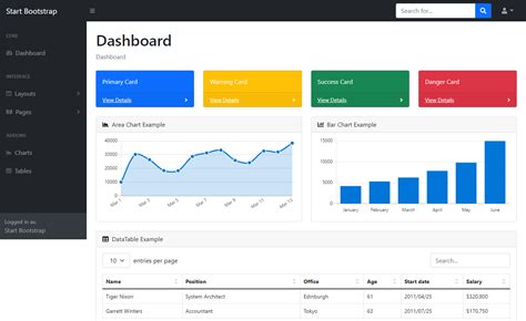 Admin Bootstrap Template Free