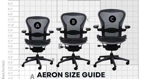 Aeron Chair Sizes Chart