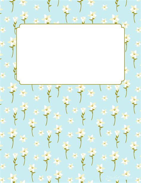 Aesthetic Binder Covers Printable