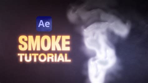After Effects Smoke Text Effect Intro Free Template Music Download