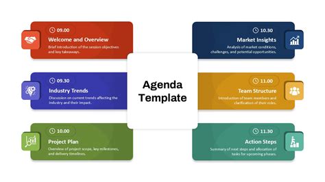 Agenda Slide Powerpoint Template