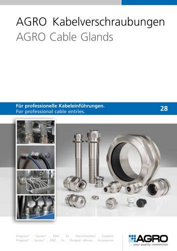 Agro Cable Glands Catalogue