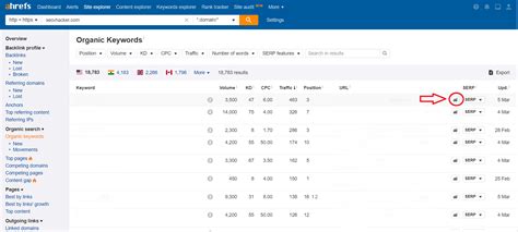 Ahrefs Keyword Cannibalization Template