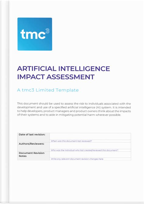 Ai Impact Assessment Template