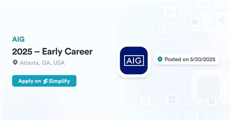 Aig Career Opportunities