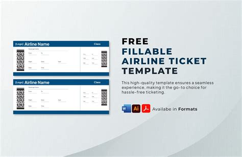Airline Tickets Template