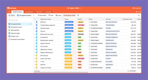 Airtable Crm Template
