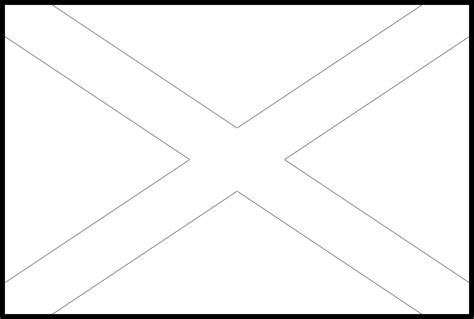 Alabama Flag Coloring Page
