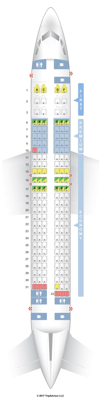 Alaska Airlines Plane Seating Chart