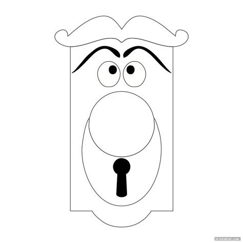 Alice In Wonderland Doorknob Printable