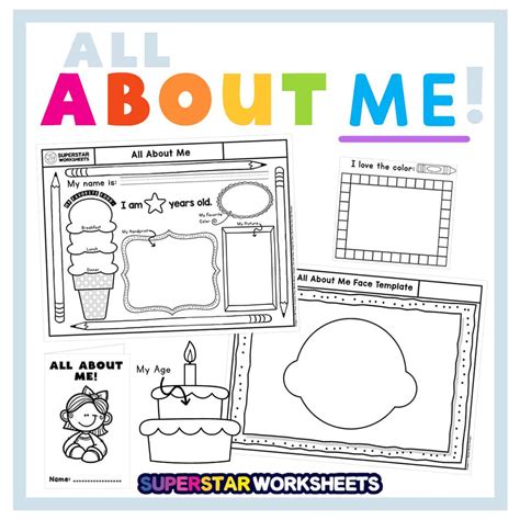 All About Me Template Free