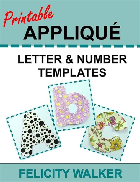 Alphabet Applique Templates